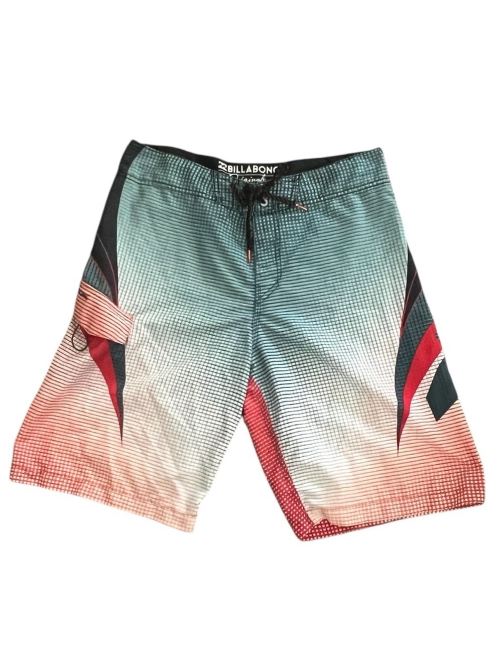Men's Billabong Board Shorts Blue Red M/32